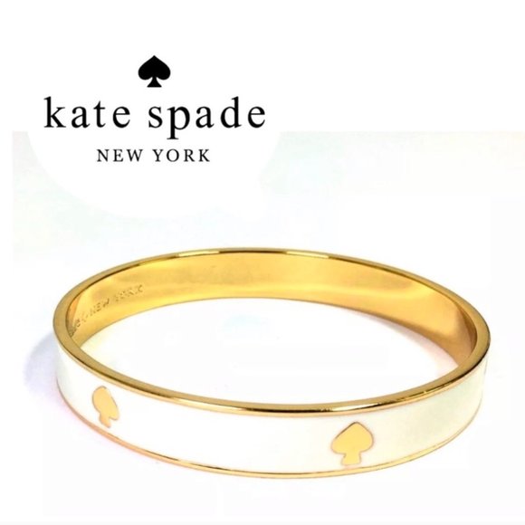 kate spade Jewelry - Kate Space Ace of Spades Bangle Bracelet NWOT